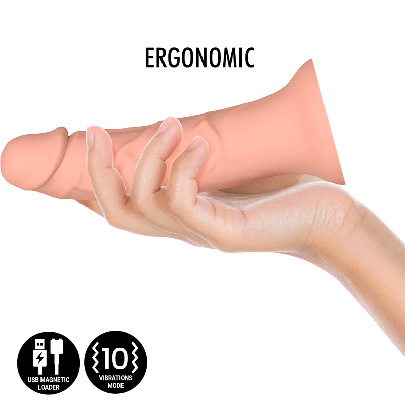Mythology Fantasy Dildo Mythology - Asher Original Dildo M - Vibrator Compatible With Watchme Wireless Technology
