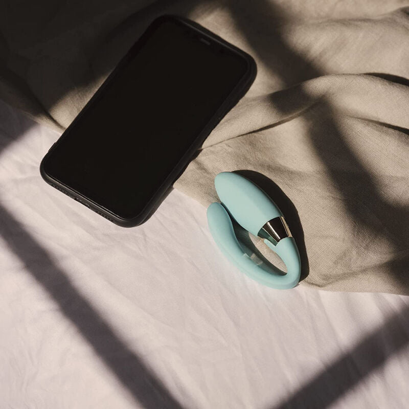 Lelo Tiani Harmony Aqua Green Couple Massager