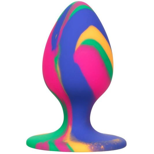 Calexotics Cheeky Medium Tie-Dye Plug Anal