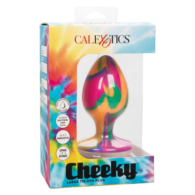 Calexotics Cheeky Large Tie-Dye Plug Anal