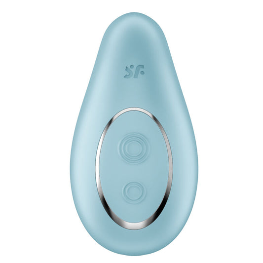 Satisfyer Dipping Delight Genopladelig Klitoris Vibrator Blå