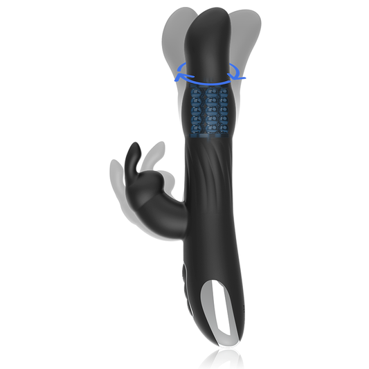 Brilly Glam Moebius Rabbit Vibrator & Rotator Compatible With Watchme Wireless Technology