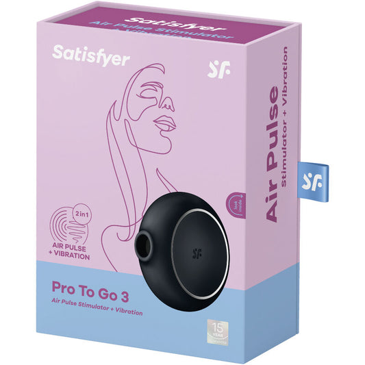 Satisfyer Pro To Go 3 Black