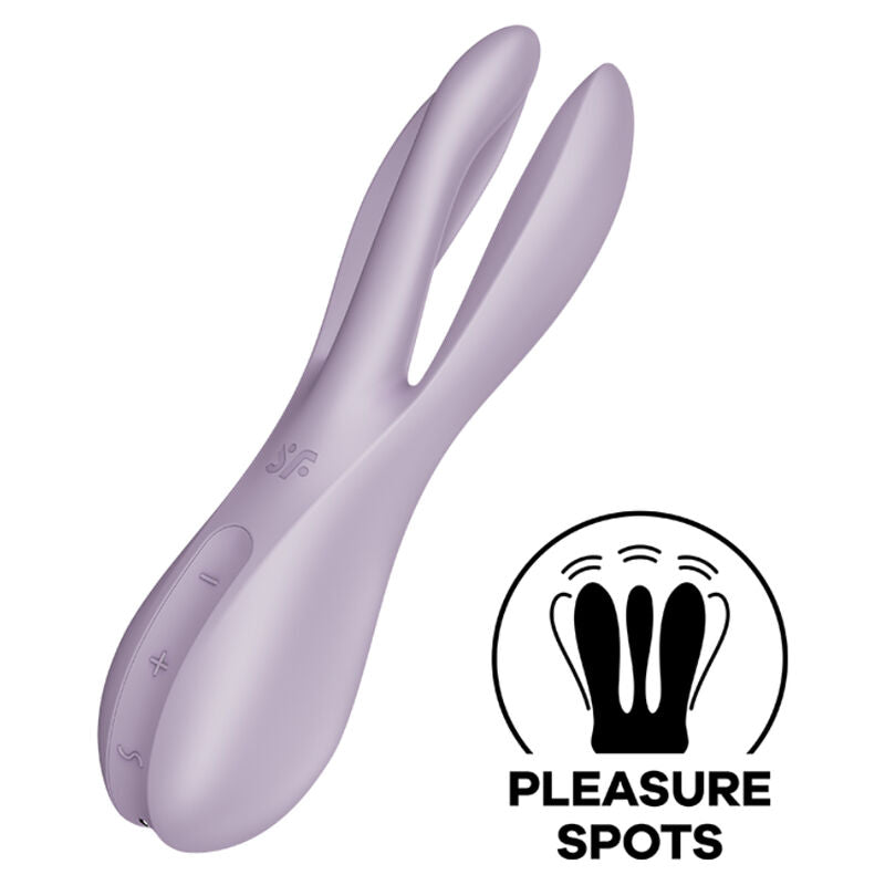 Satisfyer Threesome 2 Vibrator Negro