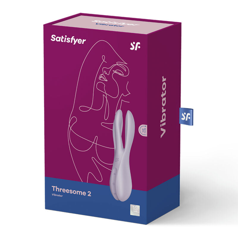 Satisfyer Threesome 2 Vibrator Negro