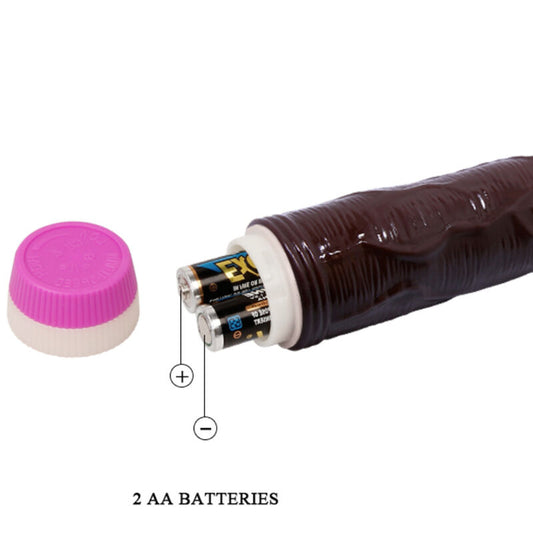 Baile Vibrators Baile - Waves Of Pleasure Vibrator 23 Cm Brown