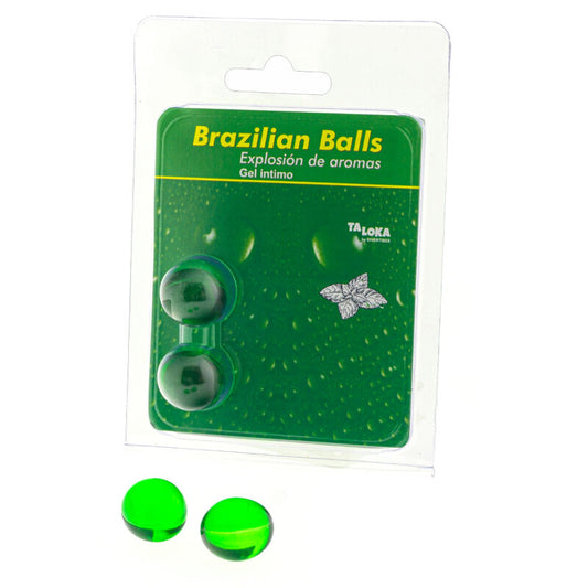 Taloka 2 Brazilian Balls Mint Intimate Gel