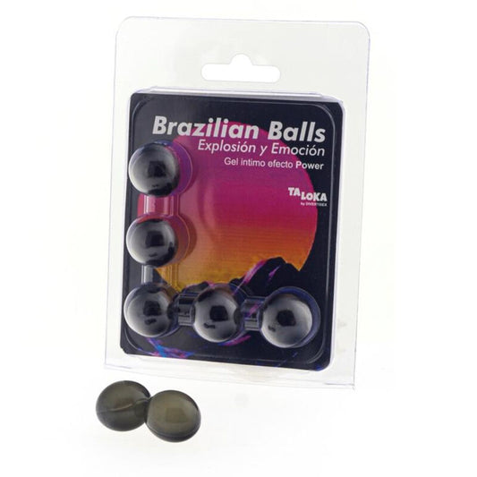 Taloka 5 Brazilian Balls Power Effect Exciting Gel