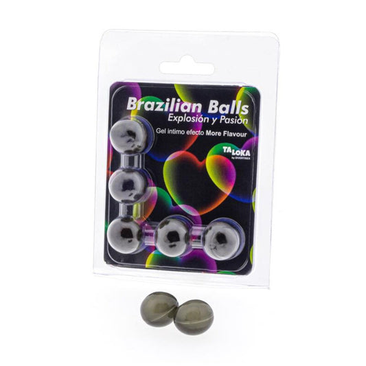 Taloka 5 Brazilian Balls More Flavour Effect Exciting Gel