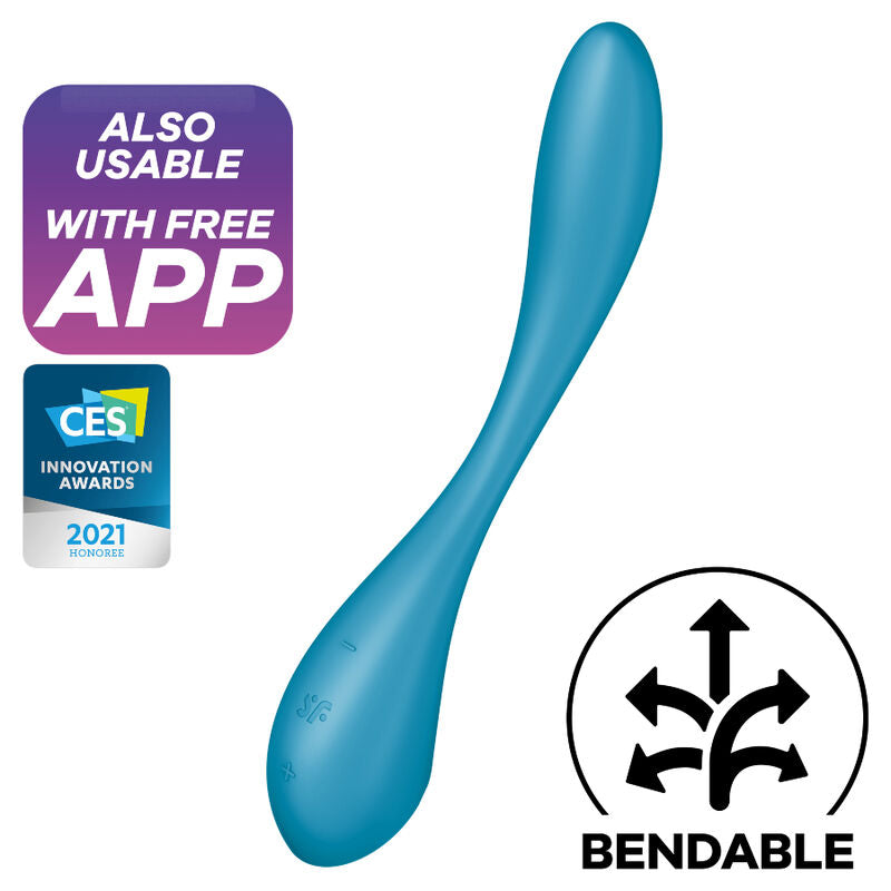 Satisfyer Vibrator Satisfyer - G-Spot Flex 5 Multi Vibrator Blue