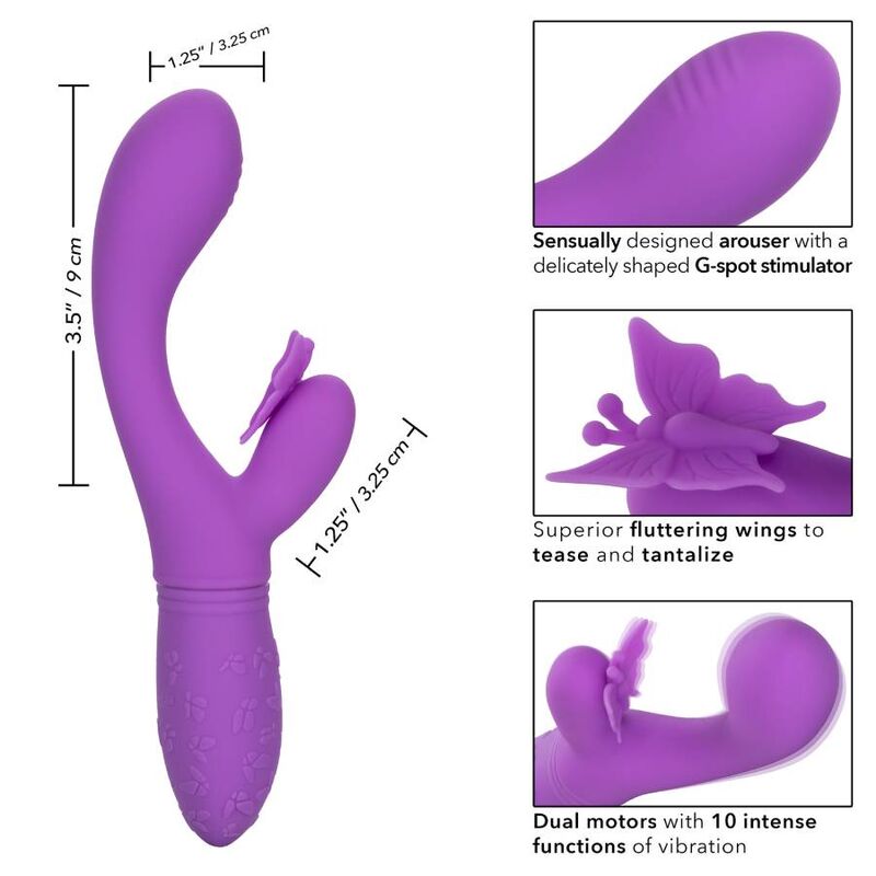 Calexotics Butterfly Kiss Flutter Violet