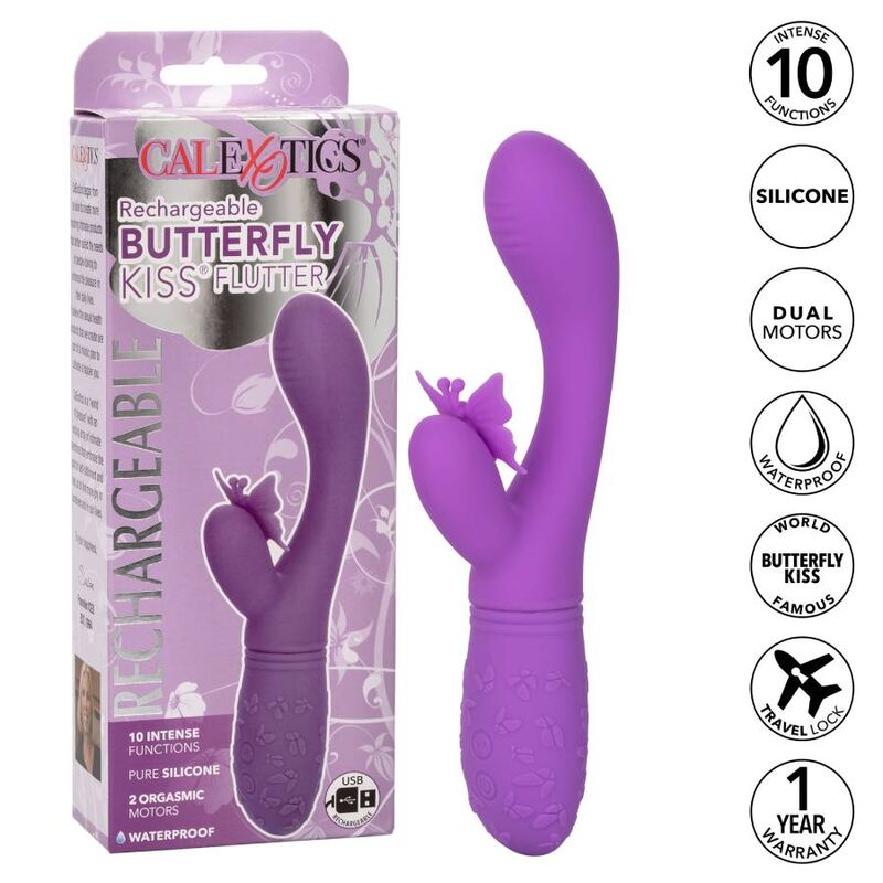 Calexotics Butterfly Kiss Flutter Violet