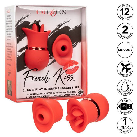 Calexotics French Kiss Suck & Play Set