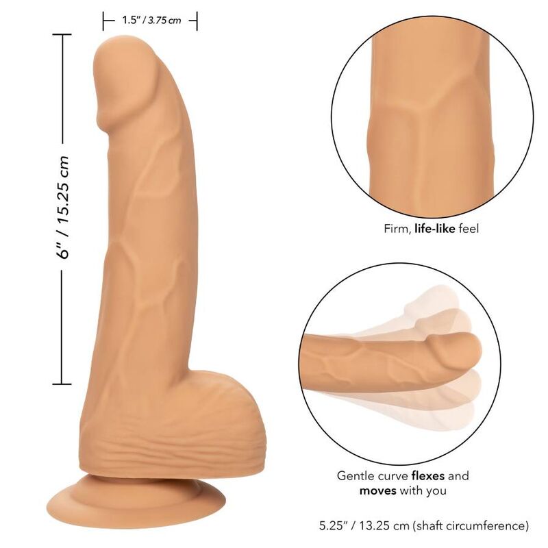 Calexotics Silicone Studs 15.24 Cm Skin