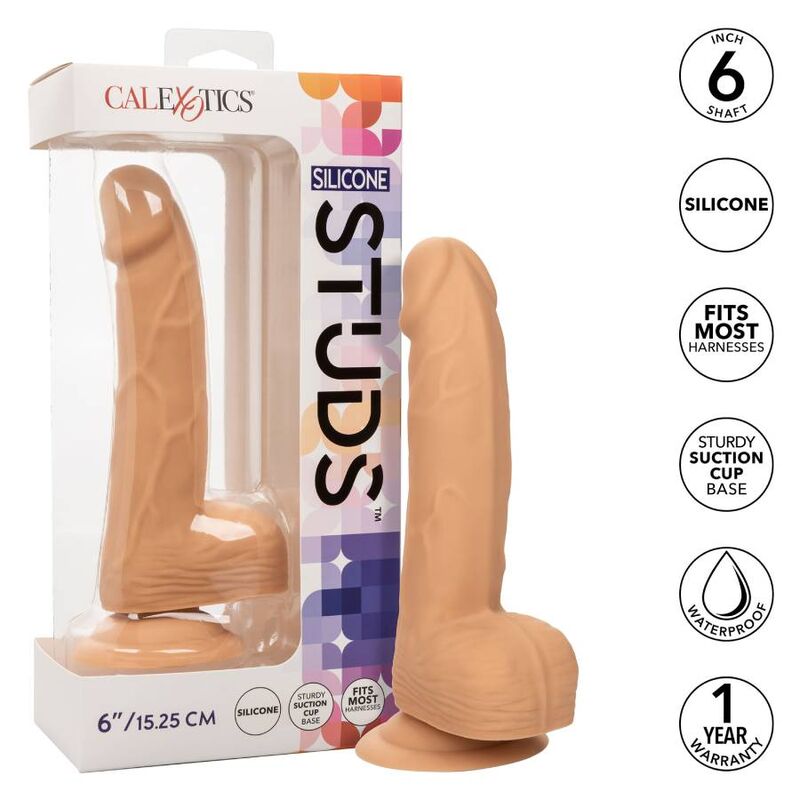 Calexotics Silicone Studs 15.24 Cm Skin
