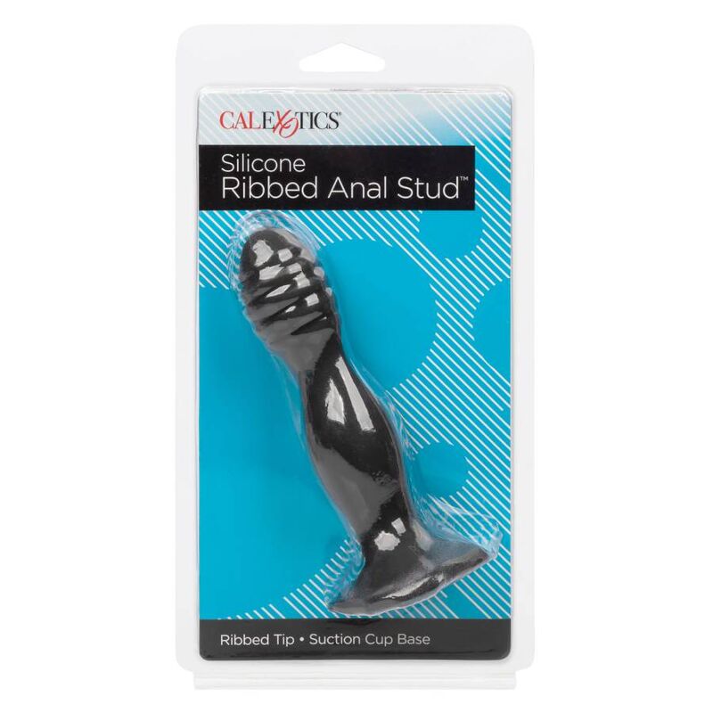Calexotics Ribbed Anal Stud