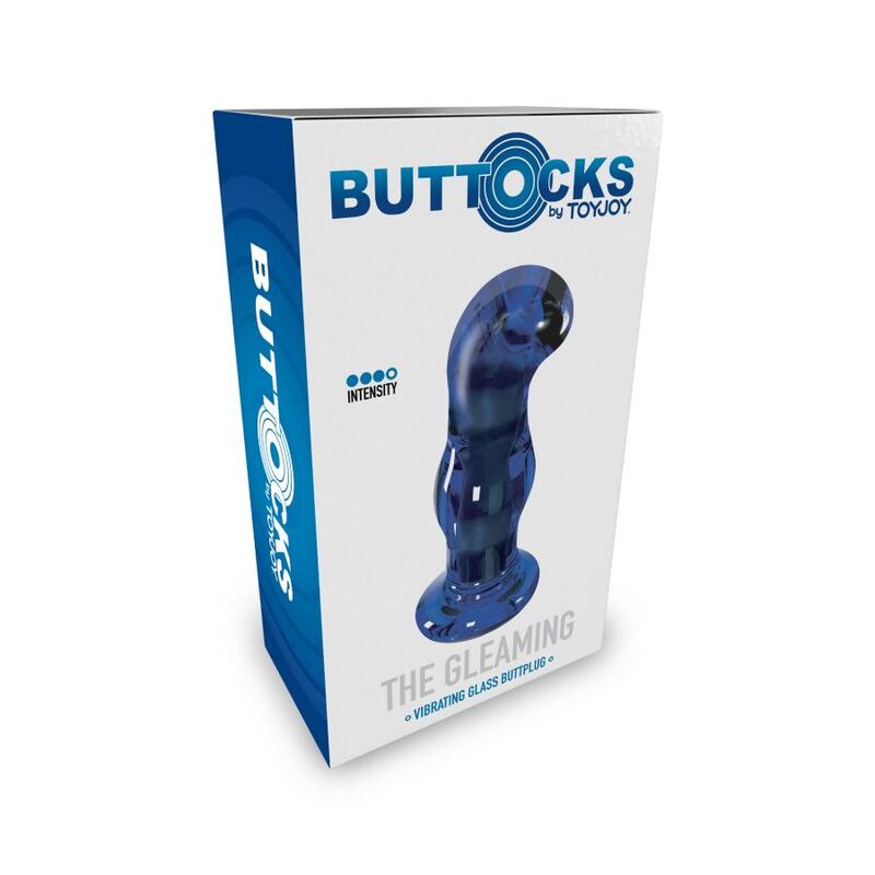 Toyjoy The Gleaming Vibrating Glas Buttplug