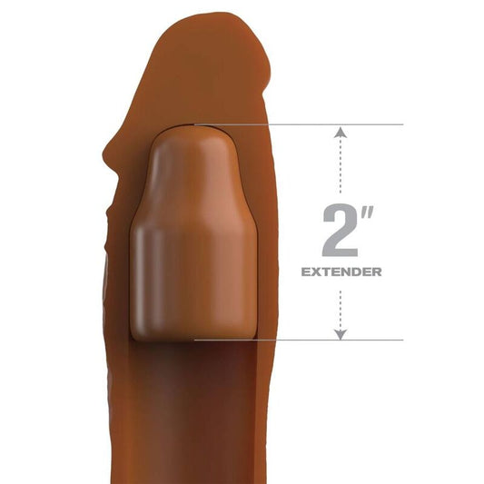 Fantasy X-tensions Elite Tan Penis Sleeve Forlænger Nude