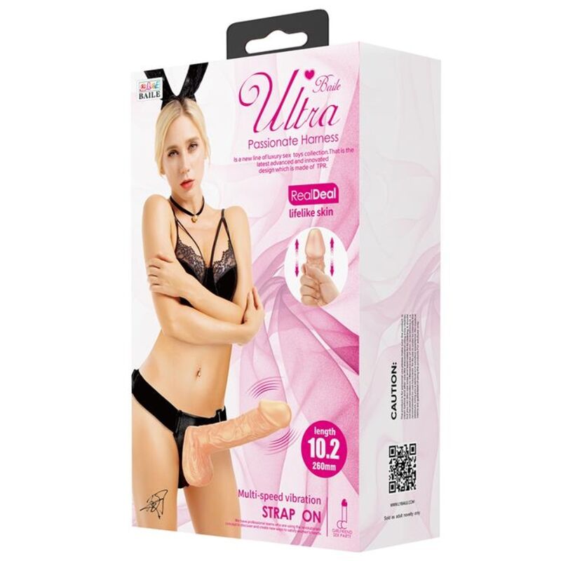 Baile Harness Collection Baile - Ultra Passionate Harness 26 Cm Natural
