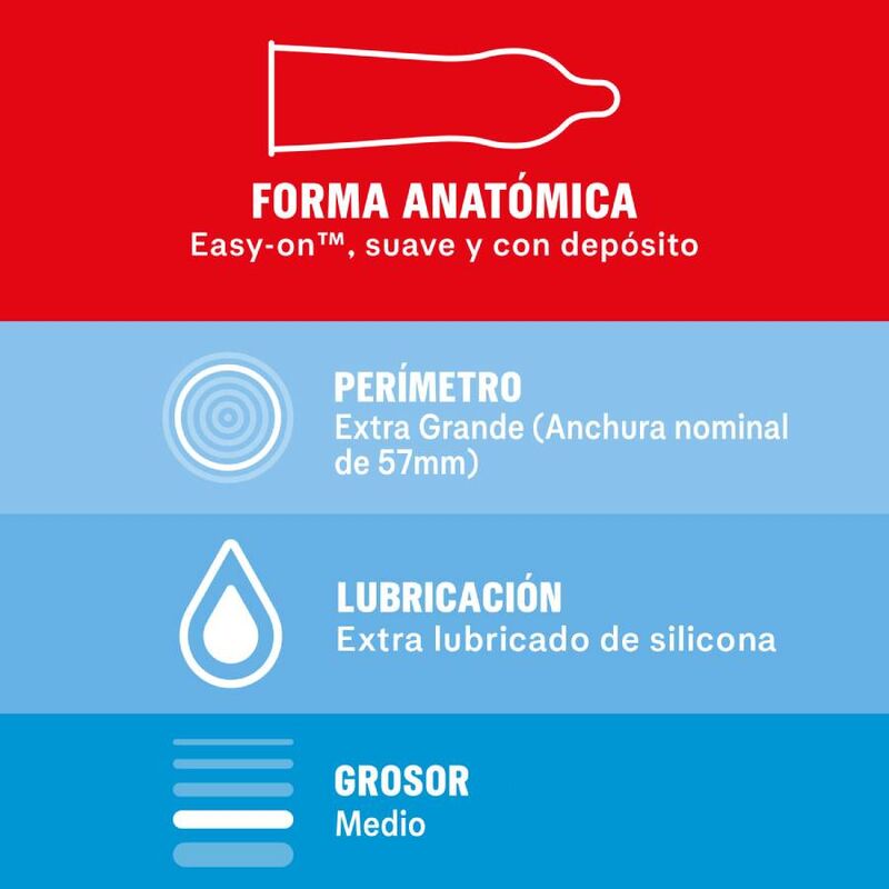 Durex Condoms Durex - Sensitive Xl Condoms 10 Units