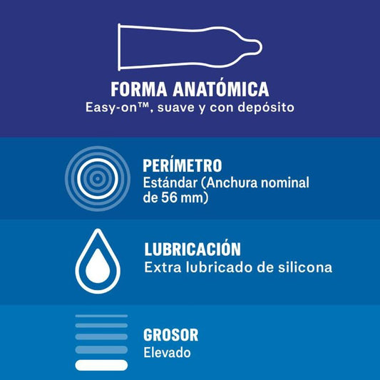 Durex Condoms Durex - Extra Seguro 12 Units