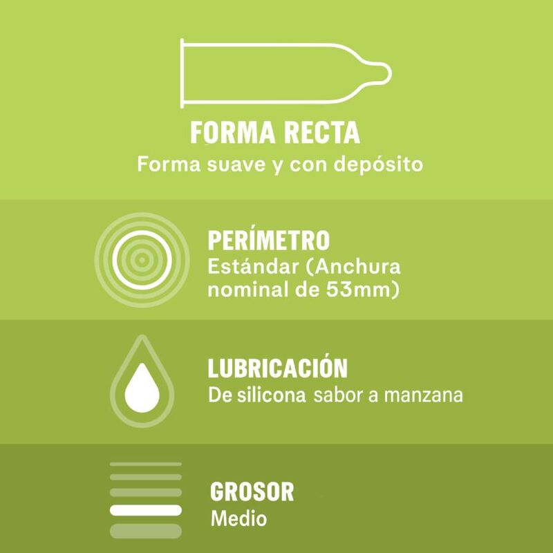 Durex Condoms Durex - Saboreame 12 Units
