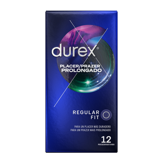 Durex Condoms Durex - Pleasure Prolonged Delayed 12 Units