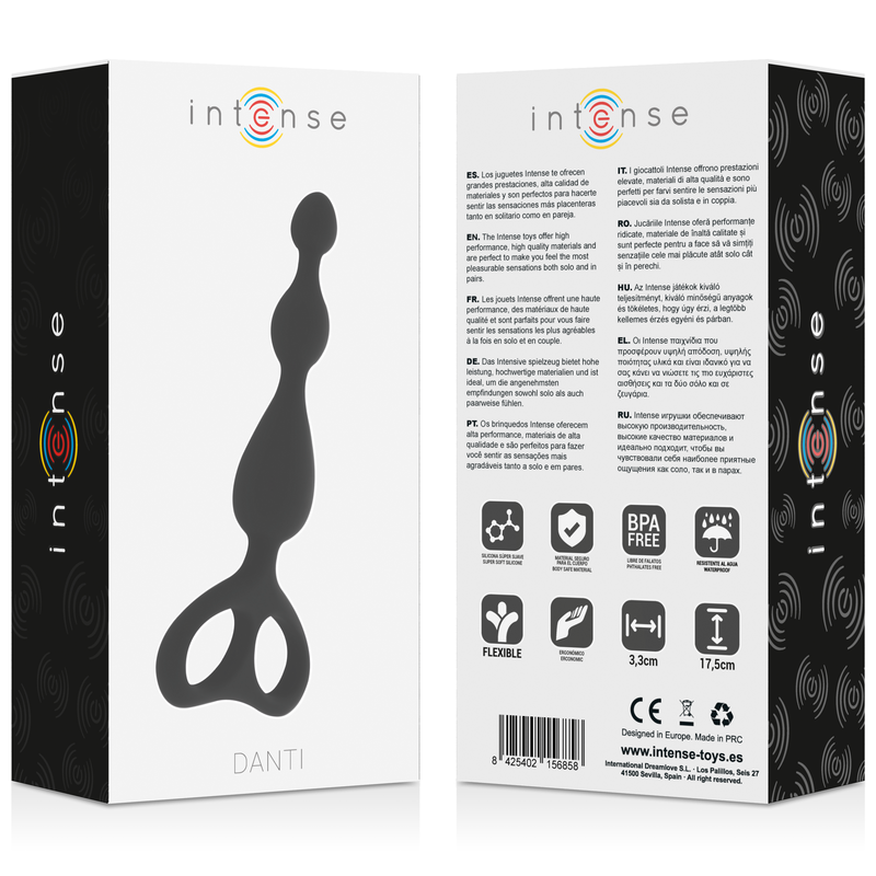 Intense Anal Toys Intense - Black Anal Danti