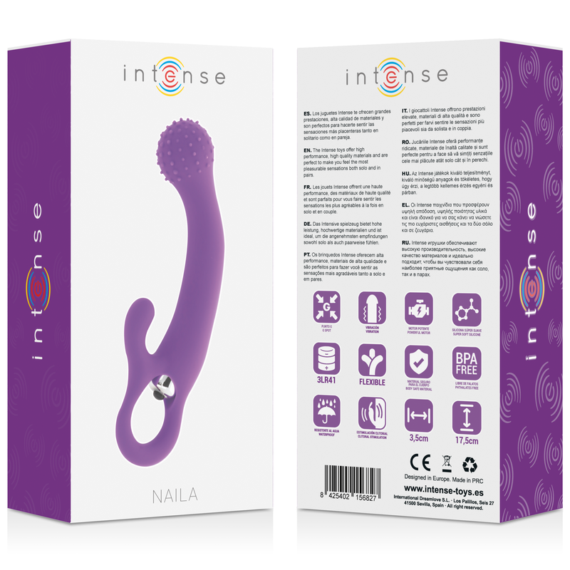 Intense Fun Intense - Naila Vibrating Silicone Lilac