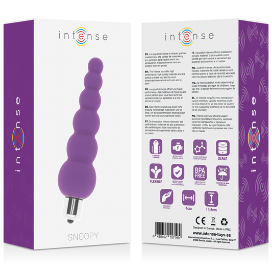Intense Anal Toys Intense - Snoopy 7 Speeds Silicone Lilac