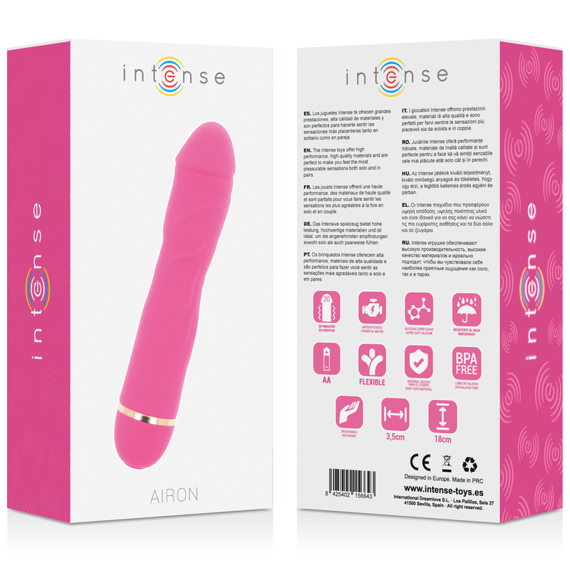 Intense Fun Intense - Airon 20 Speeds Silicone Pink