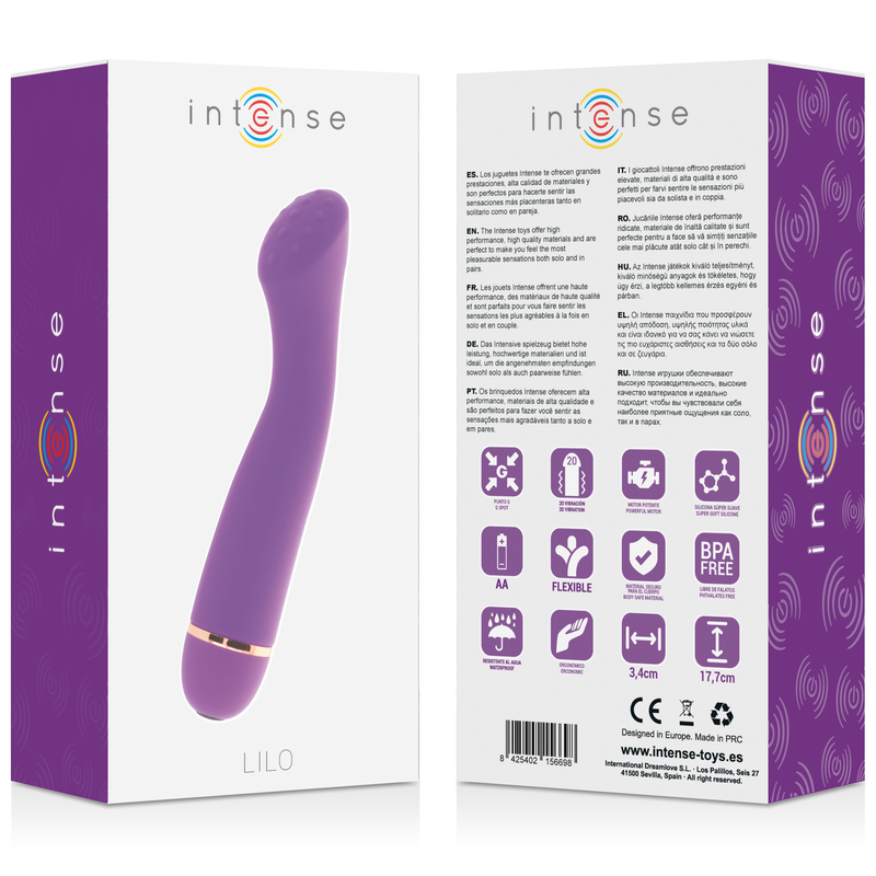 Intense Fun Intense - Lilo 20 Speeds Silicone Lilac