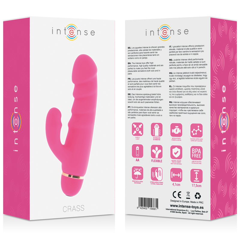 Intense Fun Intense - Crass 20 Speeds Silicone Pink