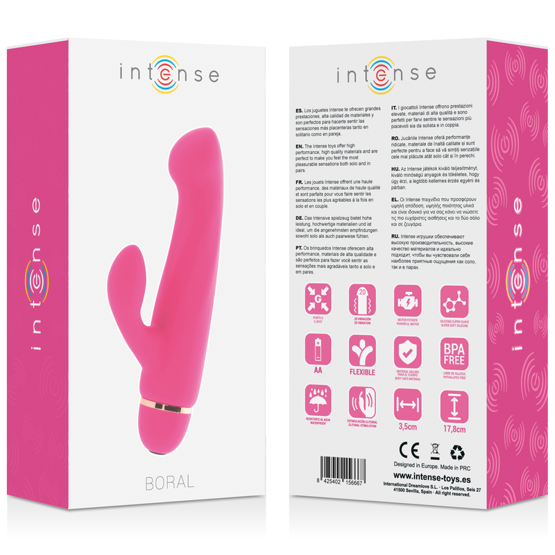 Intense Fun Intense - Boral 20 Speeds Silicone Pink