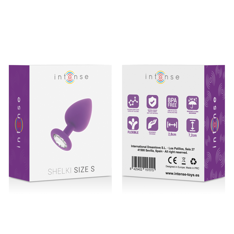 Intense Anal Toys Intense - Shelki S Plug Anal Lilac