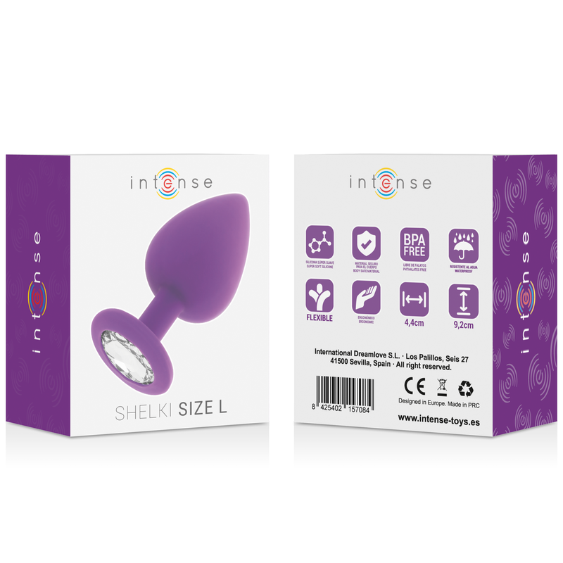 Intense Anal Toys Intense - Shelki L Plug Anal Lilac