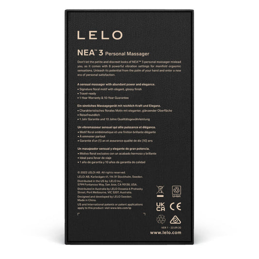 Lelo Nea 3 Masajeador Personal - Azul