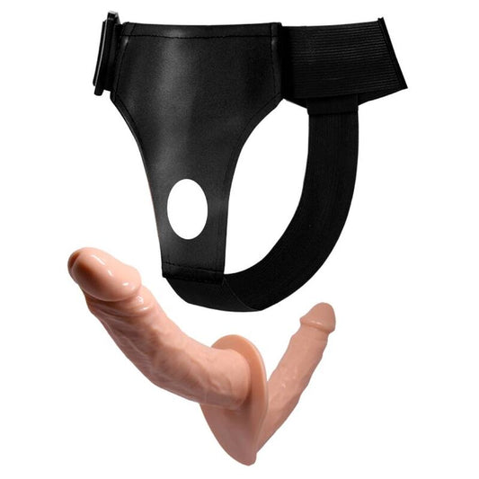 Baile Harness Collection Baile - Ultra Passionate Double Dildos With Harness
