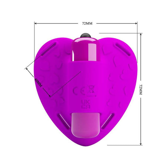 Pretty Love Heartbeat Clitoris Massager 10 Vibration Modes
