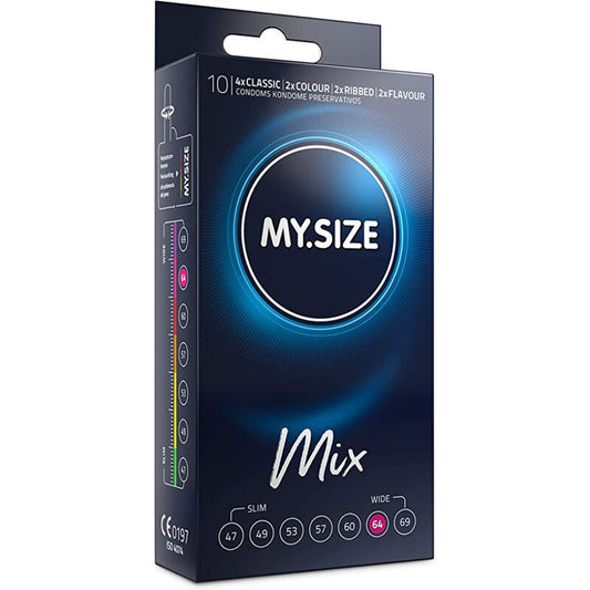My Size Mix My Size - Mix Condoms 64 Mm 10 Units