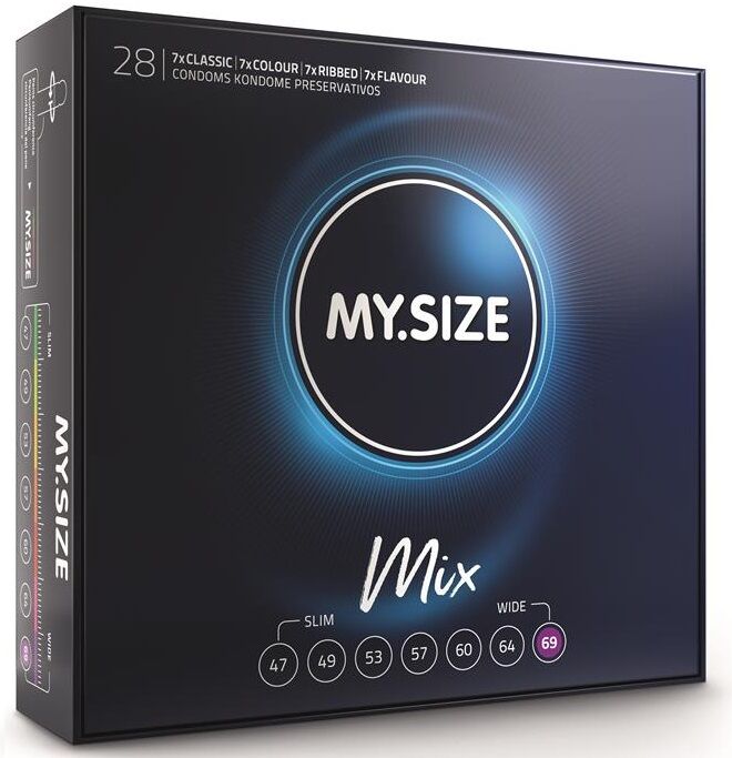 My Size Mix My Size - Mix Condoms 69 Mm 28 Units