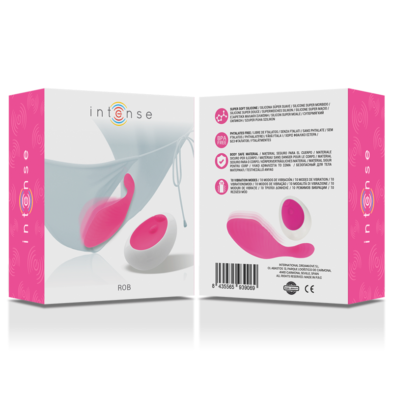 Intense Fun Intense - Rob Pantie Remote Control Pink