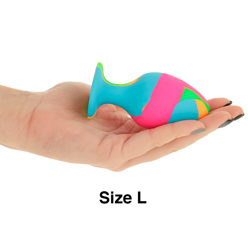 Intense Anal Toys Intense - Multicolor Silicone Plug Set