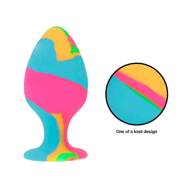 Intense Anal Toys Intense - Multicolor Silicone Plug Set