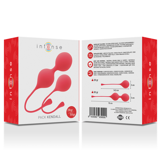 Intense Health & Fun Intense - Kegel Balls Pack Kendall Red