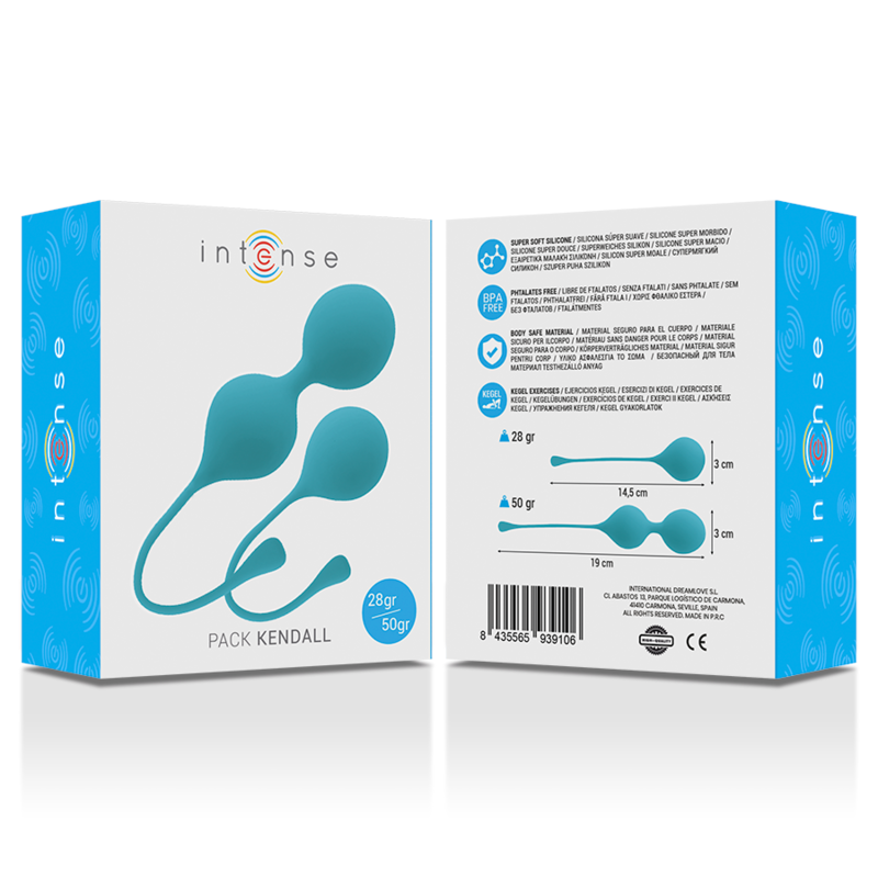 Intense Health & Fun Intense - Kegel Balls Pack Kendall Blue