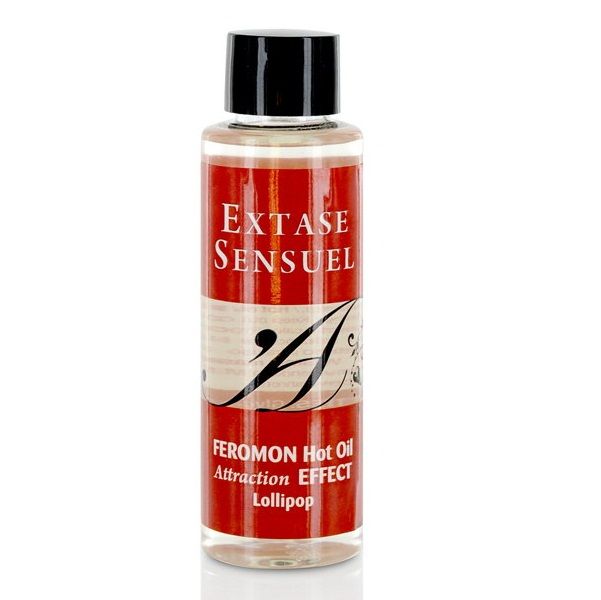 Extase Sensual Heat Effect Massage Oil With Pirulet Pheromones 100 Ml