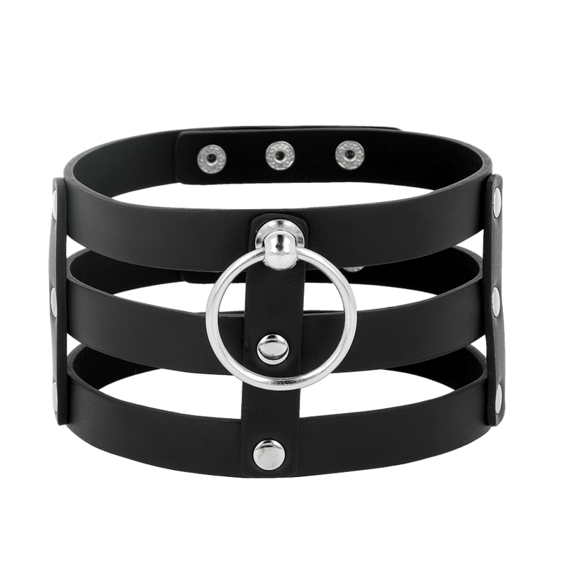 Coquette Accessories Coquette Chic Desire - Fetish Style Vegan Leather Choker