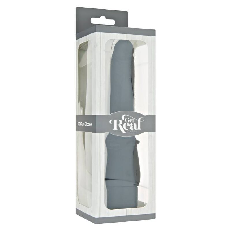 Get Real Classic Smooth Vibrator Black