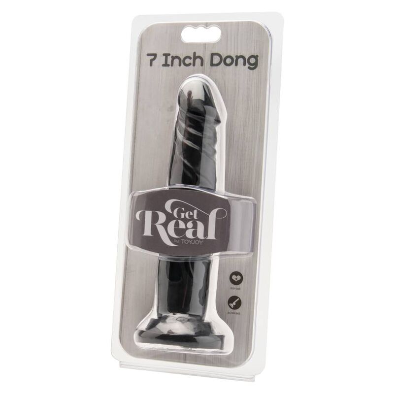 Get Real Dong 18 Cm Black